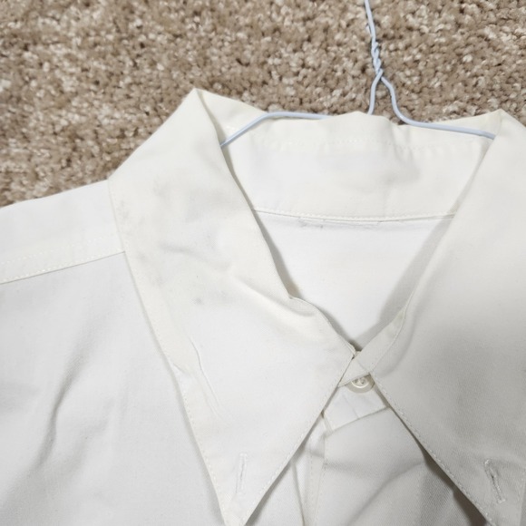 Vintage 90s Looney Tunes Embroidered Button Down Shirt Mens L Bugs Bunny READ - Picture 6 of 12